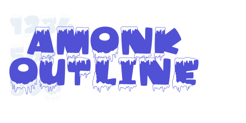 Amonk Outline-font-download