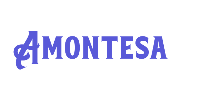 Amontesa Font Download