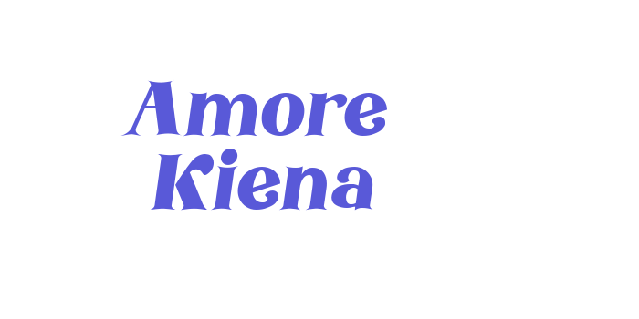 Amore Kiena Font Download