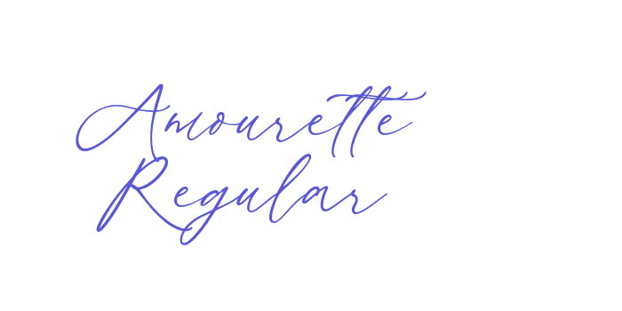 Amourette Regular Font Download