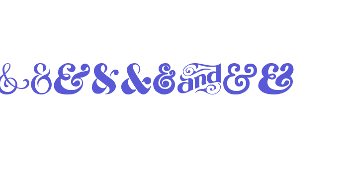 Ampersand Font Download