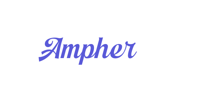 Ampher Font Download