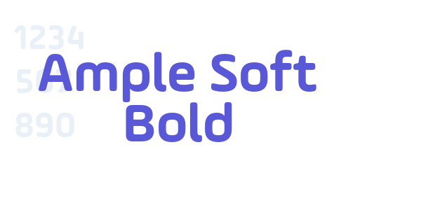 Ample Soft Bold font free