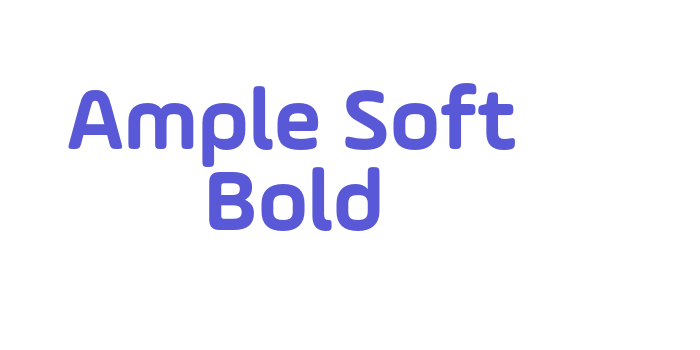 Ample Soft Bold Font Download