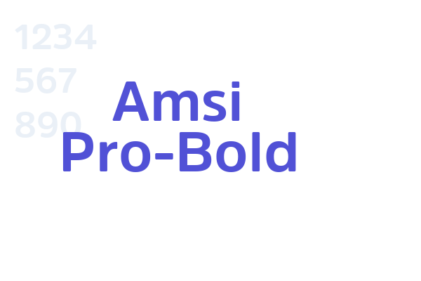 Amsi Pro-Bold