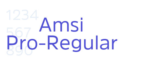 Amsi Pro-Regular-font-download