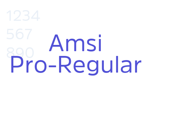 Amsi Pro-Regular