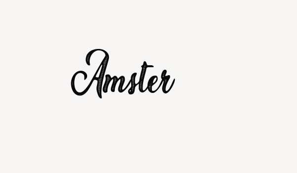 Amster Font