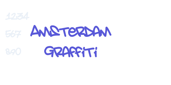 Amsterdam Graffiti font free