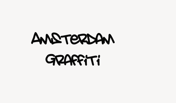 Amsterdam Graffiti Font