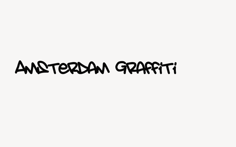 Amsterdam Graffiti Font