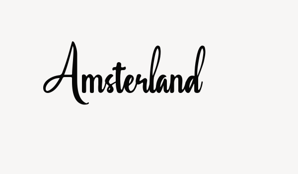 Amsterland Font