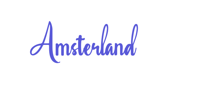 Amsterland Font Download