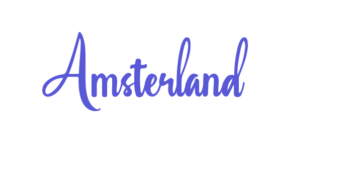 Amsterland Font