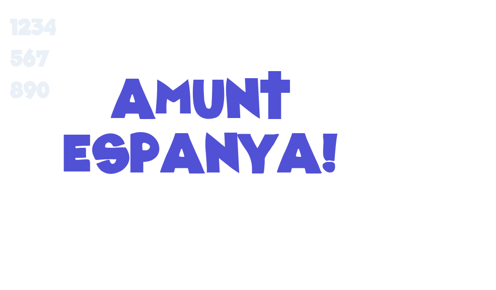 Amunt Espanya!-font-download