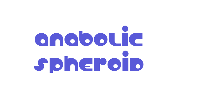 Anabolic Spheroid Font Download