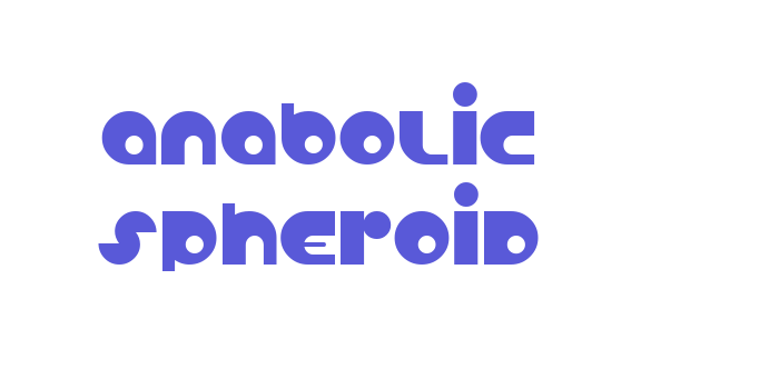 Anabolic Spheroid Font