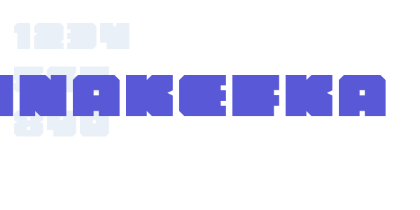 Anakefka font free