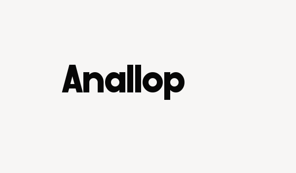 Anallop Font