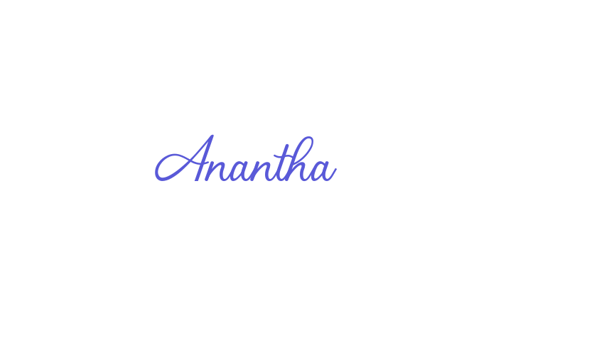 Anantha Font Download