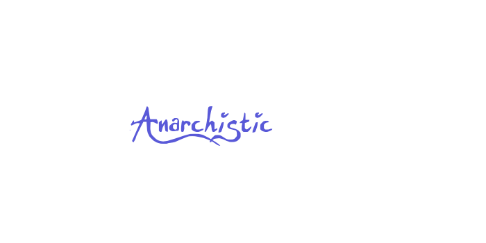 Anarchistic Font Download