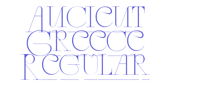 Ancient Greece Regular Font Download