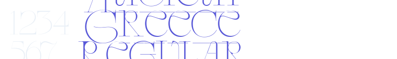 Ancient Greece Regular font