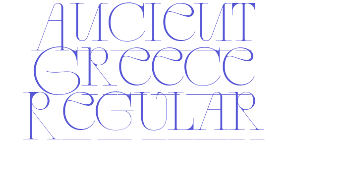 Ancient Greece Regular Font