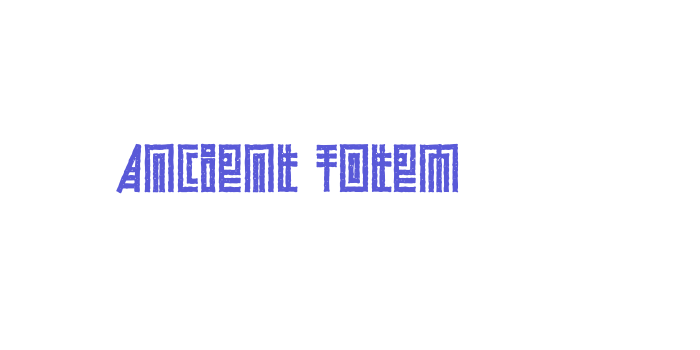 Ancient Totem Font