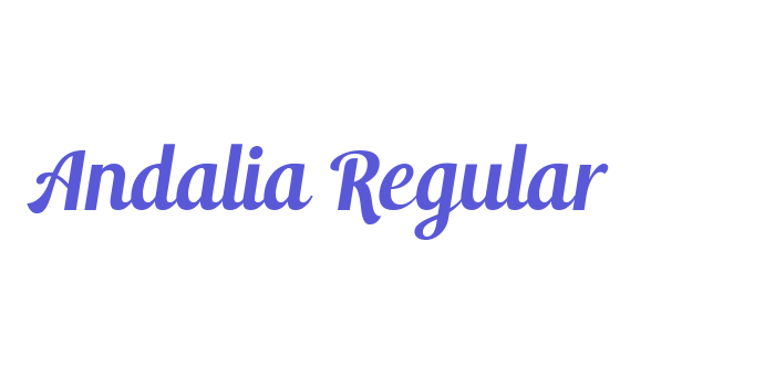 Andalia Regular Font Download