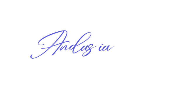 Andasia font free