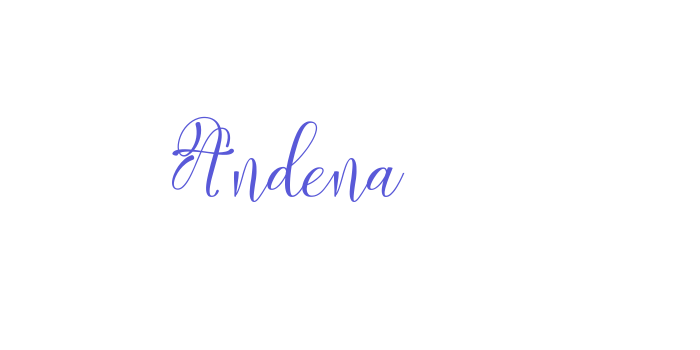 Andena Font Download