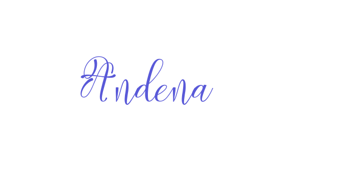 Andena Font