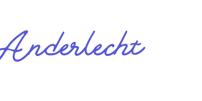 Anderlecht Font