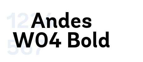 Andes W04 Bold