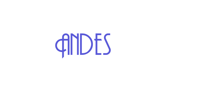 Andes Font