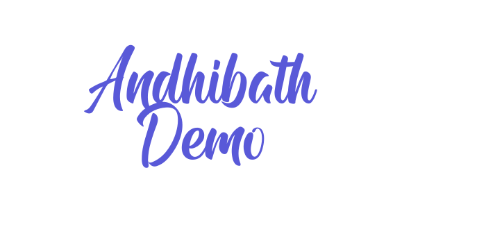 Download Andhibath Demo Font