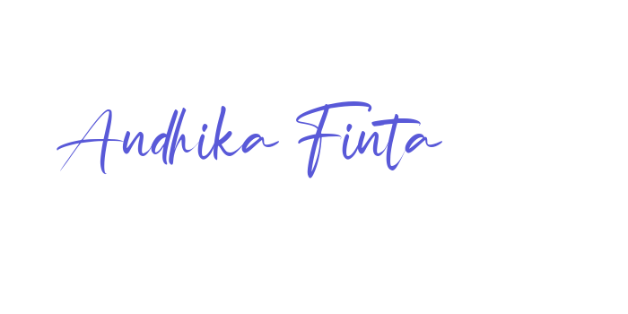 Andhika Finta Font