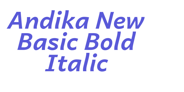 Andika New Basic Bold Italic Font Download