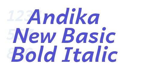 Andika New Basic Bold Italic-font-download