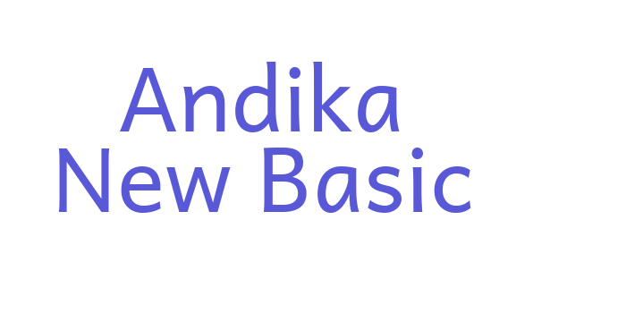 Andika New Basic Font