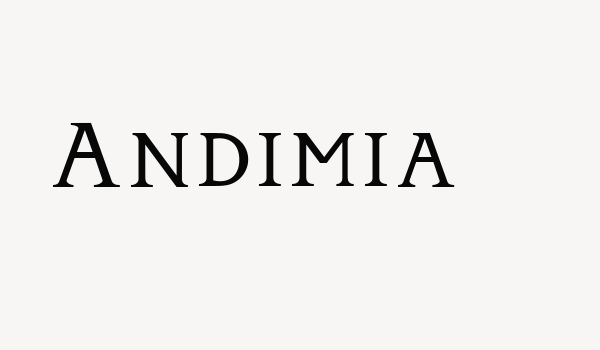 Andimia Font