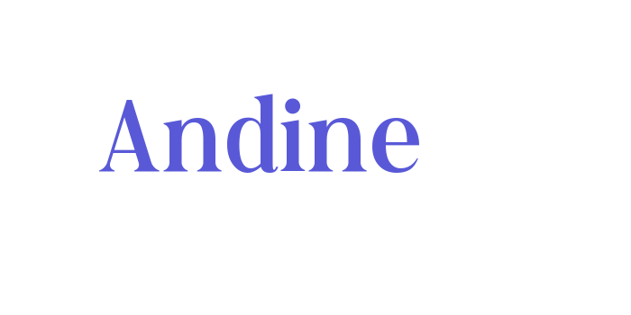 Andine Font Download