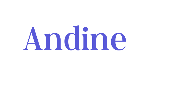 Andine Font