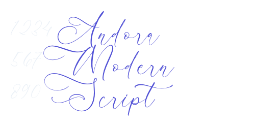 Andora Modern Script-font-download