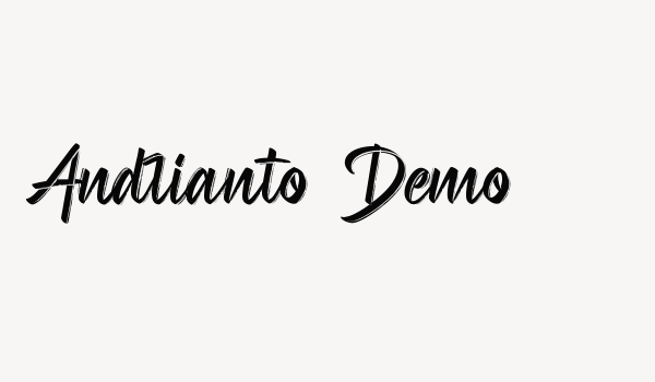 Andrianto Demo Font