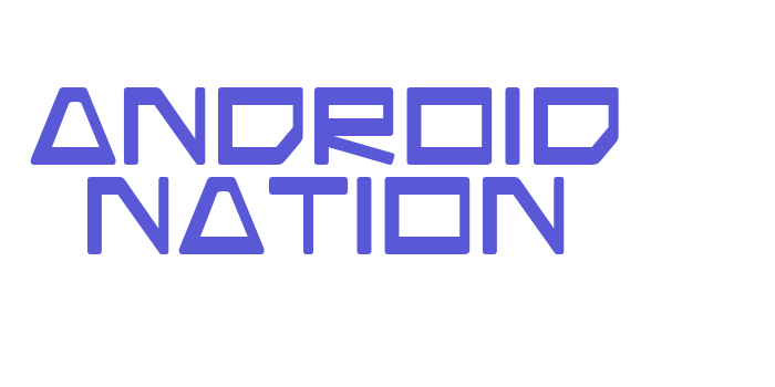 Android Nation Font Download