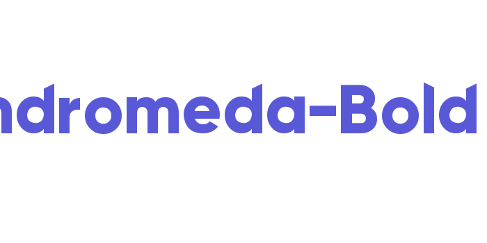 Andromeda-Bold Font