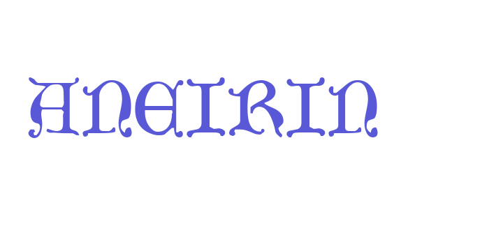 Aneirin Font Download