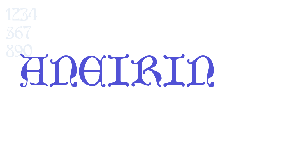 Aneirin-font-download